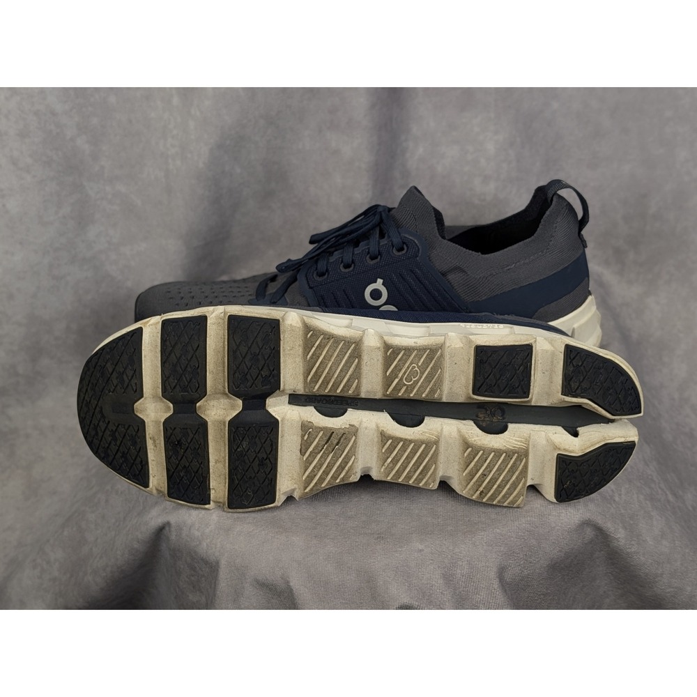 On Running Cloudswift Navy Grey Mens Road Running Shoes US M12‎ EU47 Low Top - Picture 5 of 6